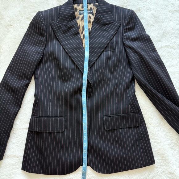 Dolce&Gabbana women virgin wool jacket size 42IT or 6US Authentic Retail 1650$ - Picture 7 of 9